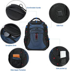 KROSER Friendly Travel Laptop Backpack 17.3 inch XXXL Gaming Backpack - Image 4