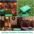 NineLeaf IP54 Waterproof Electrical Box, Outdoor Weatherproof Plug Cover - Image 7