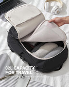 Tolaccea Travel Laptop Backpack 32L, TSA Friendly Flight Approved Computer Work - Image 9
