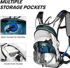 Nepest Hydration Pack Backpack for Women & Men, Lightweight Water Backpack - Image 2