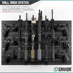 Savior Equipment Wall Rack System Heavy-Duty Steel Tactical Rifle Carbine - Image 2