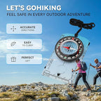 Compass Hiking Survival, Wilderness Survival Compass - Image 4