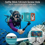 Underwater Phone Case for Snorkeling, Professional Deep Diving Waterproof Phone - Image 5
