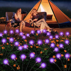NBQQ Solar Garden Lights Outdoor, Waterproof Solar Powered Lights - Image 2