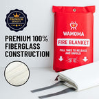 Fire Suppression Blanket with Hooks - Image 3