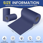 Self-Adhesive Canvas Repair Tape, Fabric Patch Repairs Kit - Image 2