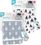 Bumkins - Waterproof Wet Bag - For Baby, Swim Suit, Cloth Diapers, Pump Parts - Image 6