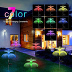 Weepong Solar Garden Lights 6 Pack New Upgraded Solar Lights Outdoor Waterproof - Image 3
