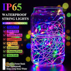 66FT Multicolor Fairy Lights Battery Operated, 100 LED Twinkle Lights - Image 5