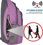 G4Free Sling Chest Bag RFID Crossbody Backpack Shoulder Bag - Image 2