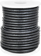 GENIQUE Real/Genuine Round Leather String Cord - Image 3