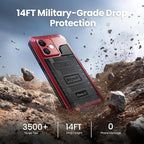 Mitywah Waterproof Case for iPhone 17, Rugged Metal Case - Image 4