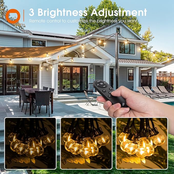 addlon 106FT Solar String Lights - Image 6