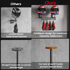 Motorcycle Helmet Holder Wall Mount, Helmet Rack - Image 3