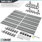 Savior Equipment Wall Rack System Heavy-Duty Steel Tactical Rifle Carbine - Image 6