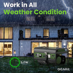 GEARit 25 Ft Extension Cords 16/3 Gauge 360° Rotating Plug Outdoor/Indoor SJTW - Image 4