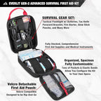 Everlit Survival Upgraded Survival First Aid Kit Emergency Gear Trauma Kit - Image 2