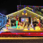Warm White Christmas Lights, 2 Pack Total 40FT 200 Count Incandescent Christmas - Image 5