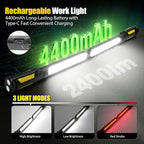 SYLSTAR Work Light for Mechanic, 2400LM LED, 4400mAh Rechargeable, Underhood - Image 4