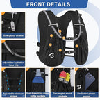 BECOJADDE Running Vest Hydration Backpack - Image 2