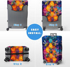 Luggage Cover Protector for 30-32 Inch Suitcases, TSA Approved Elastic Travel - Image 6