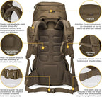 Mardingtop 60L Military Internal Frame Backpack - Image 5