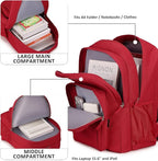 abshoo Classical Basic Travel Backpack - Image 2