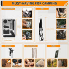 Survival Kit, Gifts for Men Women Teen Boys, Emergency Kit - Image 5