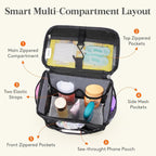 Lifewit Mesh Shower Caddy Bag Portable, Quick Dry Hanging Bathroom Organizer - Image 3