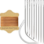 VONEEDL Upholstery Repair Kit: Waxed Sewing Thread & Heavy Duty Needles by VONEEDL
