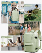 WONHOX Large Travel Backpack Carry on Flight Approved Laptop Work Business - Image 7