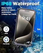 Beeasy for iPhone 15 Pro Waterproof Case - Image 3