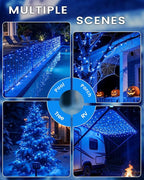 OZS 2PK 240LED Solar String Lights Outdoor Waterproof | Solar Christmas Lights - Image 5