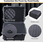 Lykus HC-7240 Large Waterproof Hard Case - Image 2