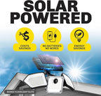 Bionic Flood Light 2 Pk Solar Lights Outdoor Waterproof, Ultra Bright 89 LEDs - Image 2