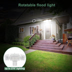 GLORIOUS-LITE Solar Security Lights 2400mAh LED Motion Sensor Light Outdoor - Image 6