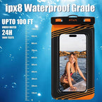 2 Pack IPX8 Floating Waterproof Phone Pouch - Image 3
