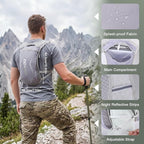 KUYOU Running Vest for Women & Men, Lightweight Hydration Backpack - Image 2