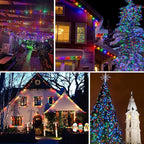 Multicolor Solar Christmas Lights 2Pack Total 180FT 500LED, String Light - Image 7