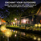 suddus Solar Garden Lights Outdoor Waterproof Decorative, Solar Fairy Lights - Image 9