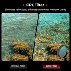 SmallRig ND Filter Kit for DJI Osmo Action 5 Pro/Action 4, 5 Pack CPL FS ND8 - Image 2