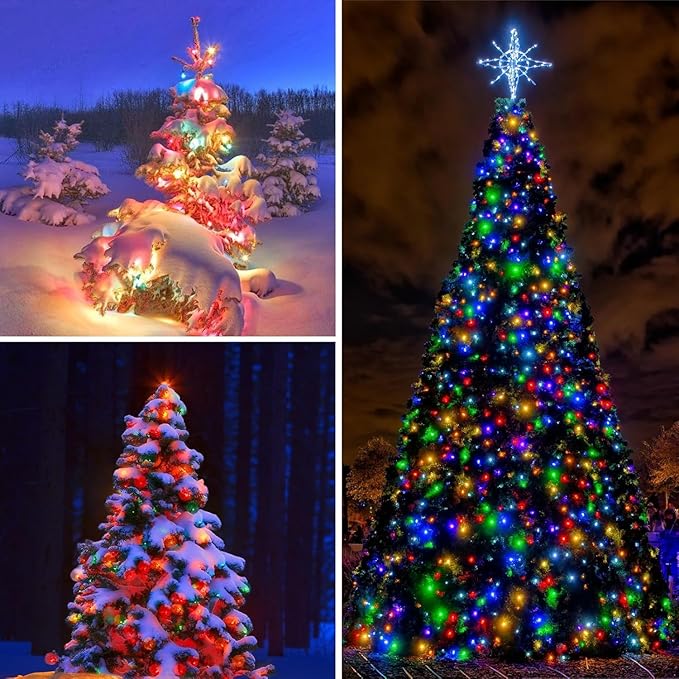 Upgrade 4Pack 400LED Solar String Lights - Image 3