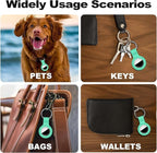 Linsaner Case for AirTag 2nd Gen & 1st Gen, Silicone Holder Keychain Key Ring - Image 6