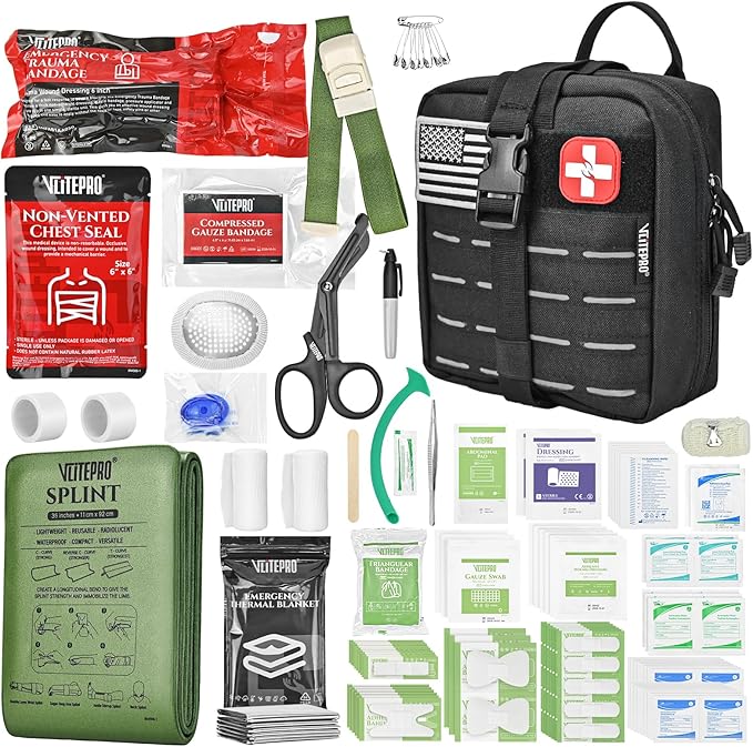 Advanced Trauma First Aid Kit by VLITEPRO