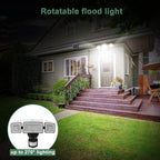 GLORIOUS-LITE Solar Security Lights 2400mAh LED Motion Sensor Light Outdoor - Image 6