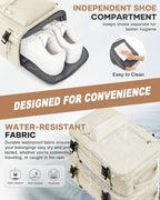 WONHOX Large Travel Backpack Carry on Flight Approved Laptop Work Business - Image 4
