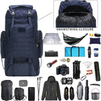 Hiking Backpack for Men 70L/100L Camping Backpack Military Rucksack Molle 3 - Image 4