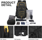 MOUNTAINTOP Hiking Backpack, 25L Camping Backpack, Men Women Hiking Daypack - Image 3