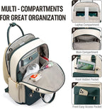 LOVEVOOK Laptop Backpack for Women 15.6 Inch Laptop Bag - Image 2