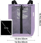 WANDF Swim Bag Mesh Drawstring Backpack Beach Backpack - Image 8